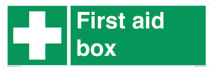 first aid box